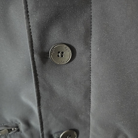 Qor Performance Suiting Softshell Blazer Jacket Coat Men's Size S Black Stretch - Picture 3 of 16